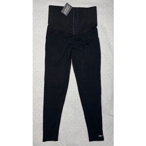 NWT Athletics Motion Pro Magic Waist Shaper Black Leggings Activewear Size XL